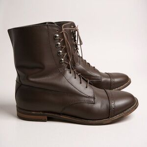 Ladies Dublin Leather Riding Boots Brown